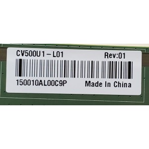 T-CON PARA TV SCEPTRE / NUMERO DE PARTE N4TCV500U1-L01_K0 / CV500U1-L01 / 5B5A05 / LGB107 A2817 / PANEL DXCV500U2-T01-V01 / MODELO W50 U515CV-UMR