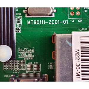 MAIN FUENTE COMBO PARA TV ONN ORIGINAL FHD ROKU TV / NUMERO DE PARTE 515C90111M21 / MT90111-ZC01-01 / 20220719 / 2010108794 / E022M610-C1 / DISPLAY V400HJ9-PE1 REV.C4 / MODELO 100097810 (40")