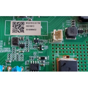 MAIN FUENTE (COMBO) PARA TV RCA / NUMERO DE PARTE RT28211-ZC01-01 / 2010099432 / 20210913 / M12/1512-01756 / DISPLAY JE415D3HA0L / MODELO 42"