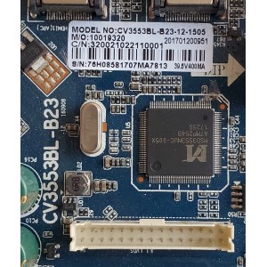 MAIN FUENTE (COMBO) PARA TV / NUMERO DE PARTE 10019320 / CV3553BL-B23 / 320021022110001 / CV3553BL-B23-12-1505 / 201701200951 / 76H0858 / PANEL BOEI236WX1 / DISPLAY HV236WHB-N00 / MODELO 24''