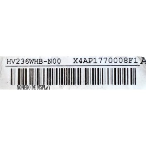 MAIN FUENTE (COMBO) PARA TV / NUMERO DE PARTE 10019320 / CV3553BL-B23 / 320021022110001 / CV3553BL-B23-12-1505 / 201701200951 / 76H0858 / PANEL BOEI236WX1 / DISPLAY HV236WHB-N00 / MODELO 24''