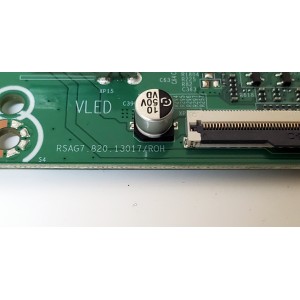 LED DRIVER PARA TV HISENSE / NUMERO DE PARTE 335746 / RSAG7.820.13017/ROH / 4DE46422C / E193079 / MODELO 75U8K