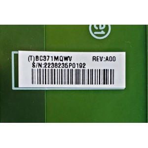 FUENTE DE PODER PARA MONITOR / NUMERO DE PARTE BC371MQMV / 715G4210-P01-004-0H1S / BC371MQMV REV:A00