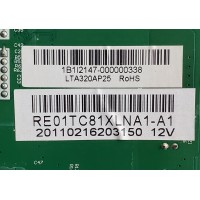 MAIN PARA TV RCA / NUMERO DE PARTE 1B1I2147 / T.RSC8.1B / T.RSC8.1B 10516 / RE01TC81XLNA1-A1 / 32RE01TC81XLNA1-A1 / 20110216203150 12V / LTA320AP25 / PANEL HV320WXC-100 / DISPLAY LTA320AP25 / MODELO 32LA30RQD