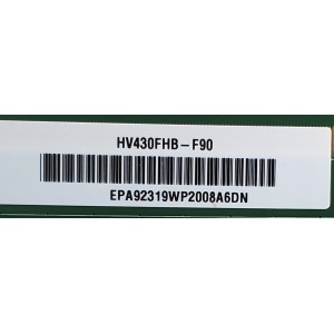 MAIN FUENTE (COMBO) PARA TV HISENSE ((VIDAA)) / NUMERO DE PARTE 220622 / TP.MT9216T.PB703 / 43A35EUA(0003) / JHD425X1F71-T9L1 / 324417 / PANEL JHD425X1F71-T0L1\S0\GM\MCKD-3A\ROH / DISPLAY HV430FHB-F90 / MODELOS 43A4H 43A35EUA / 43A45H