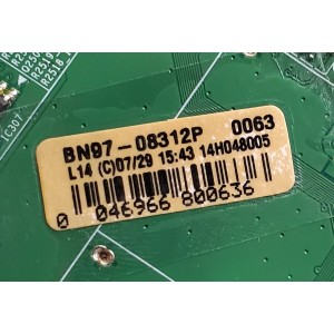 MAIN PARA TV SAMSUNG / NUMERO DE PARTE BN94-07675R / BN41-02205B / BN97-08312P / BN9407675R / MODELO UN50HU8550 / UN50HU8550FXZA IH01