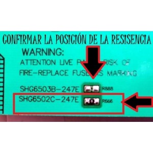 FUENTE DE PODER PARA TV VIZIO / NUMERO DE PARTE P650D308DB / SHG6502C-247E / 25-DT0481-X2P1 / CQC14134104969 / PANEL V650DJ4-D03 REV.C2 / MODELO V655-J09 / V655-J09 LIAIG2TX / V655-J09 LINIG2TY