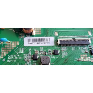 MAIN FUENTE (COMBO) PARA TV POLAROID / NUMERO DE PARTE 34020024 / 35022741 / 34020024KR91002767 / F845ADB2CC92 / DISPLAY V400HJ6-PE1 REV.C3 / MODELO 40T2F