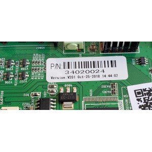 MAIN FUENTE (COMBO) PARA TV POLAROID / NUMERO DE PARTE 34020024 / 35022741 / 34020024KR91002767 / F845ADB2CC92 / DISPLAY V400HJ6-PE1 REV.C3 / MODELO 40T2F