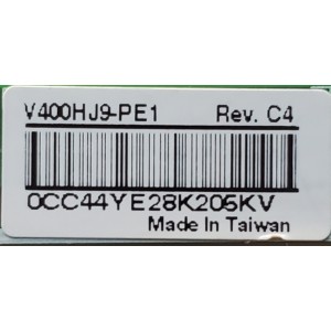 MAIN FUENTE COMBO PARA TV SHARP ORIGINAL FHD ROKU TV / NUMERO DE PARTE MB-M9011-P-CL-0001 / 2E08815A0 / ZB2A22WM063920 / E503744 / 18134210034 / PANEL C400Y19-5C / DISPLAY V400HJ9-PE1 REV.C4 / MODELO 2T-C40EF4UR