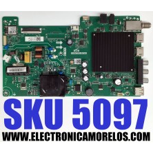 MAIN FUENTE ((COMBO)) PARA TV VIZIO ((SMARTCAST)) / NUMERO DE PARTE 60103-00876 / TPD.MT5583.PB751 / 4300092612 / N21020389-0A03297 / OC8B7D3C925F / PANEL BOEI430WU1 / DISPLAY CC430LV2D VER.02 / CC430LV2D VER.03 / MODELO D43F-J04 / D43F-J04 LBVTC9