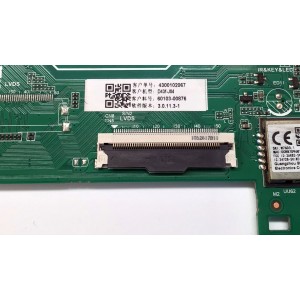 MAIN FUENTE ((COMBO)) PARA TV VIZIO ((SMARTCAST)) / NUMERO DE PARTE 60103-00876 / TPD.MT5583.PB751 / 4300092612 / N21020389-0A03297 / OC8B7D3C925F / PANEL BOEI430WU1 / DISPLAY CC430LV2D VER.02 / CC430LV2D VER.03 / MODELO D43F-J04 / D43F-J04 LBVTC9