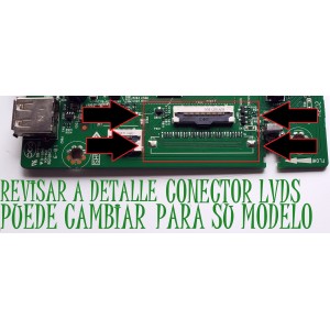 MAIN FUENTE ((COMBO)) PARA TV TCL / NUMERO DE PARTE 08-CH32TML-LC200AA / 40-MS14X1-MPB2HG / MST14X1 / V8-ST14K01-LF1V1367 / GTO002188A / 08-MST1421-MA200AA / 08-MST1421-MA300AA / MODELO 32S335