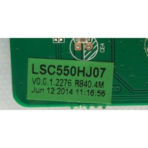 MAIN PARA TV WESTINGHOUSE / NUMERO DE PARTE SY14369-1 / ST3393LU-A9H / 890-M00-06N74 / LSC550HJ07 /10105001037 / MODELO DWM55F2Y1 TW-79607-S055E