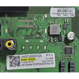 MAIN PARA SMART TV SAMSUNG CRYSTAL UHD•4K•HDR / NUMERO DE PARTE BN94-15787R / BN41-02756C-000 / BN97-17229C / BN9415787R / PANEL CY-CT055HGHV3H / MODELO UN55TU8300FXZA CC03