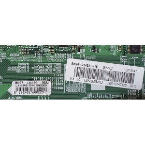 MAIN PARA SMART TV SAMSUNG 4K UHD / NUMERO DE PARTE BN94-12542A / BN41-02570B / BN97-13538G / BN9412542A / 20190411 / 090010147125 / MODELOS UN65MU8000FXZA  FB03 / UN65MU7000FXZX / UN65MU8000FXZC