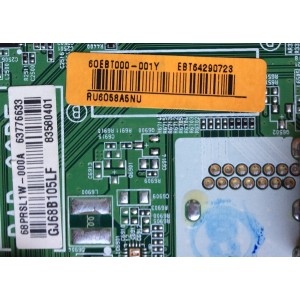 MAIN / LG EBT64290723 / EAX66882503(1.0) / 63776633 / MODELO 55UH6030-UC AUSFLJR	