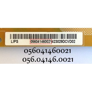 FUENTE DE PODER VIZIO 056.04146.0021 / DPS-146EP A / 056041460021 / SUSTITUTAS 056.04146.0001 / 056.04146.001 / 056.04146.0011 / 056041460001 / 05604146001 / 056041460011 / PANEL LSC480HN05-B01 / MODELO E480I-B2 / E480I-B2 LWZQPODQ / M492I-B2 LWZJRAA