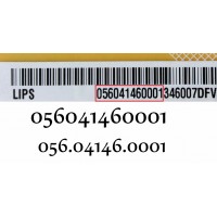 FUENTE DE PODER / VIZIO 056.04146.001 / DPS-167DP / 05604146001 / 2950330505 / DPS-146EP A / SUSTITUTAS 056.04146.0011 / 056.04146.0021 / 056.04146.002 / MODELOS E480I-B2 LWJQPOFQ / LWJQPOJQ / LWZQPODP / LWZQPODQ / LWZQPOJQ / LWJQPOCQ / LWJQPOHQ