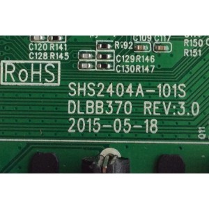 MAIN FUENTE PARA TV. TCL NUMERO DE PARTE  S11141496 / IFE121754A / 02-SHY06G-SCLA02 / V8-A306GC0-LF1V002 / T8-20LAZA-MA2 / 40-DB3703-SHXX3Q / SHS2404A-101S / DLBB370 / 40-DB3703-SHXX3Q	