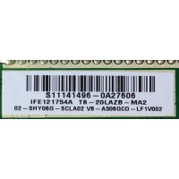 MAIN FUENTE PARA TV. TCL NUMERO DE PARTE  S11141496 / IFE121754A / 02-SHY06G-SCLA02 / V8-A306GC0-LF1V002 / T8-20LAZA-MA2 / 40-DB3703-SHXX3Q / SHS2404A-101S / DLBB370 / 40-DB3703-SHXX3Q	