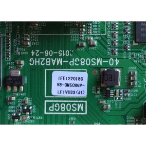 MAIN / FUENTE / (COMBO) / TCL IFE122018C / V8-OMS08GP-LF1V033(J1) / 40-MS08GP-MAB2HG / V8-0MS08GP-LF1V033(J1) / MS08GP / MODELO 32''	