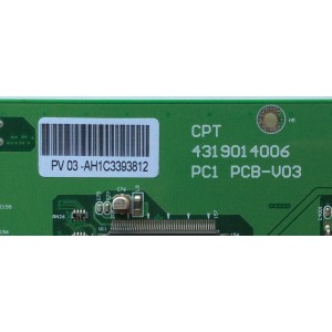 TARJETA DE DIGITAL VIDEO / GATEWAY 4319014006 / PV 03-AH1C3393704 / PV 03-AH1C3393812 / 2716035-01R2 / JCI-S1S / MODEL0 GTW-P46M103 / PANEL CP46WV1	