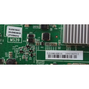 MAIN / TCL GLE951645C / V8-OMS39HM-LF1V004 / 40-0MS39N-MAC2HG / V8-0MS39HM-LF1V004(H5)/ MS39 /	