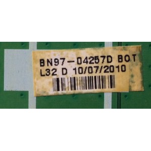 MAIN / SAMSUNG BN94-03986V / BN97-04257D / BN41-01181C / MODELO LN40C500F3FXZA SQ01 / PANEL LTF400HM01-A09	