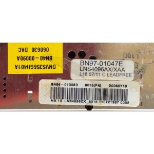 MAIN / SAMSUNG BN94-01008D / BN97-01047D / BN41-00774A / BN97-01047E / MODELO LNS4696DX/XAA SP01 / PANEL LTA460HS-LH1-D00	