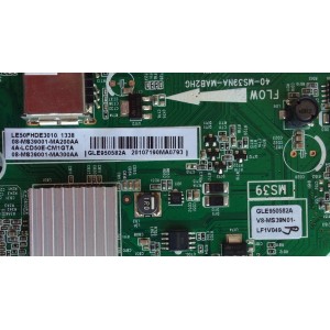 MAIN / TCL GLE950582A / V8-MS39N01-LF1V049 / 08-MS39001-MA200AA / 4A-LCD50E-CMIGTA / 08-MS39001-MA300AA / 40-MS39NA-MAB2HG / MS39	