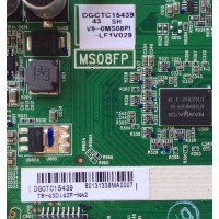 MAIN / FUENTE / (COMBO) / TCL DGCTC15439 / V8-0MS08PI-LF1V029 / 40-MS08FP-MAC2HG / MS08FP / T8-43D14ZF-MA2	