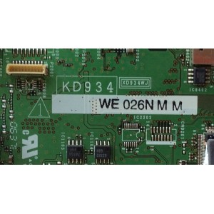 MAIN / SHARP DUNTKD934FM02-V1 / WE02 / KD934 / XD934WJ / MODELO LC-52D62U / PANEL LK520D3LZ10Y	
