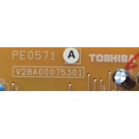 TARJETA LOW B / TOSHIBA PE0571 A / V28A00075301 / MODELO 40XF550U	