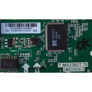 MAIN /SANYO / B14020684 / 02-MB3393-CQS002 / T.MS3393T.78 / 3MS3393X-3 / MODELO P50F44-00.  P50F44-01