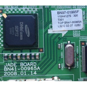 MAIN / SAMSUNG BN94-01638F / BN97-01995F / BN41-00965A / MODELO LN40A450C1DXZA / PANEL LTF400AA01A01	