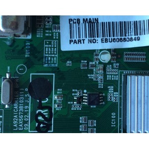 MAIN / LG EBU60680849 / EAX56738103(1) / LA92A / MODELO 42LH30-UA.AUSVLUR / PANEL LC420WUE(SB)(C1)	