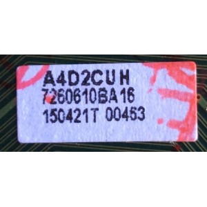MAIN / MAGNAVOX A4D2CMMA-003 / A4D2CUH / BA37U0G0401 4 / BA37U0G0401 5 / MODELO 40MV324X/F7 DS1 / PANEL U4A20XH	