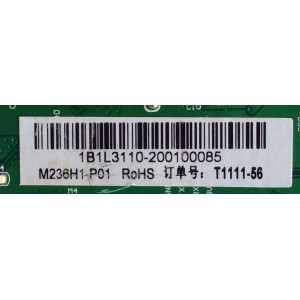 MAIN / WESTINGHOUSR 1B1L3110 / T.RSC8.8A / 11212 / MODELO 24" / PANEL M236H1-P01	