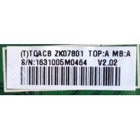 MAIN / HAIER TQACBZK078 / TQACBZK07801 / 715G3759-M02-000-005K / MODELO HLC24XLPW2 / PANEL TPM236H3-MWF1 REV:R21A	