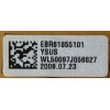 Y-SUS / LG EBR61855101 / EAX60987801 / SUSTITUTA EBR61039702 / MODELO 50PQ10-UB.AWMRLJR / PANEL PDP50G20324	