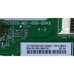 MAIN / INSINIA TXDCB01K0160003 / 715G5829-M0A-002-004K / 756TXDCB01K016 / 756TXDCB01K016 /MODELO NS-39D400NA14 / PANEL TPT390J1-HVN01 REV:000H	