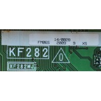 MAIN / SHARP DUNTKF282FM06 / KF282 / FM06S / XF282WJ / MODELO LC-60E77UN / LC-C6077UN /   PANEL LK600D3GW10V	