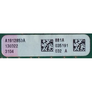 MAIN / SONY A-1912-853-A / A1912853A / 1-888-101-31 / 173415631 / MODELO KDL-46W700A / PANEL T460HVF01.1	