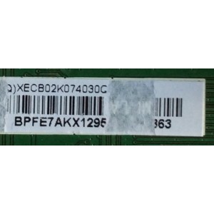 MAIN / VIZIO 756TXECB02K0740 / XECB02K0740 / 715G7114-M01-000-004K / CBPFE7AKX13 / MODELO E32H-C1 LTTDSJBR / PANEL TPT315B5-0TU3A.Q REV:SPNB	