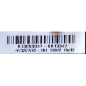 MAIN / FUENTE / (COMBO) / SCEPTRE A13093047 / TP.RSC8.P71 / MODELO X322BV-HDR8WX2201P71 / PANEL CN32HA631 / HV320WX2-201	