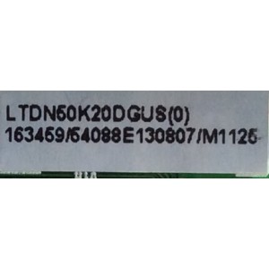 MAIN / HISENSE 163460 / 163459 / RSAG7.820.5254/ROH / MODELO 50K20DG / 55K20DG /  PANEL HD500DF-B57\S0	
