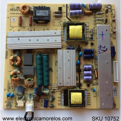 FUENTE DE PODER / WESTINGHOUSE 510-120907118 / TV4205-ZC02-01	