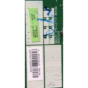 MAIN / TOSHIBA 461C5151L01 REV:0A / 461C515L01 / 431C5151L01 REV:0A / SRC47T VTV-L47717 REV:0A	