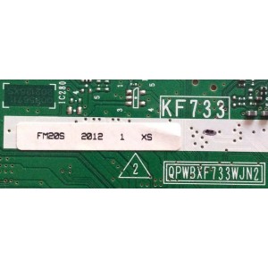 MAIN / SHARP ELITE DKEYMF733FM20S / DKEYMF733FM20 / KF733FM20S / KF733 / FM20S / QPWBXF733WJN2 / MODELO PRO-70X5FD / PANEL LK695D3GW10Z	